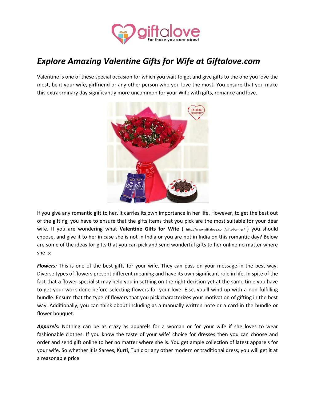 PPT Explore Amazing Valentine Gifts for Wife at