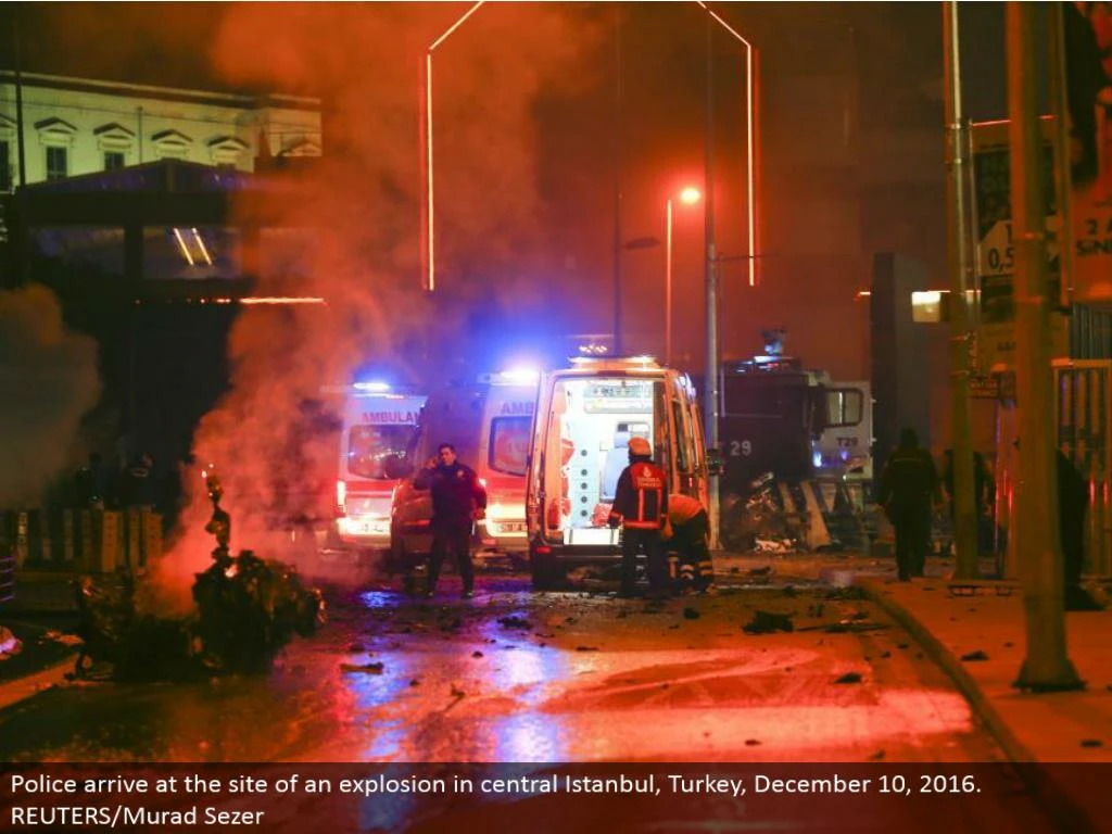 PPT Deadly bombing at an Istanbul soccer stadium PowerPoint
