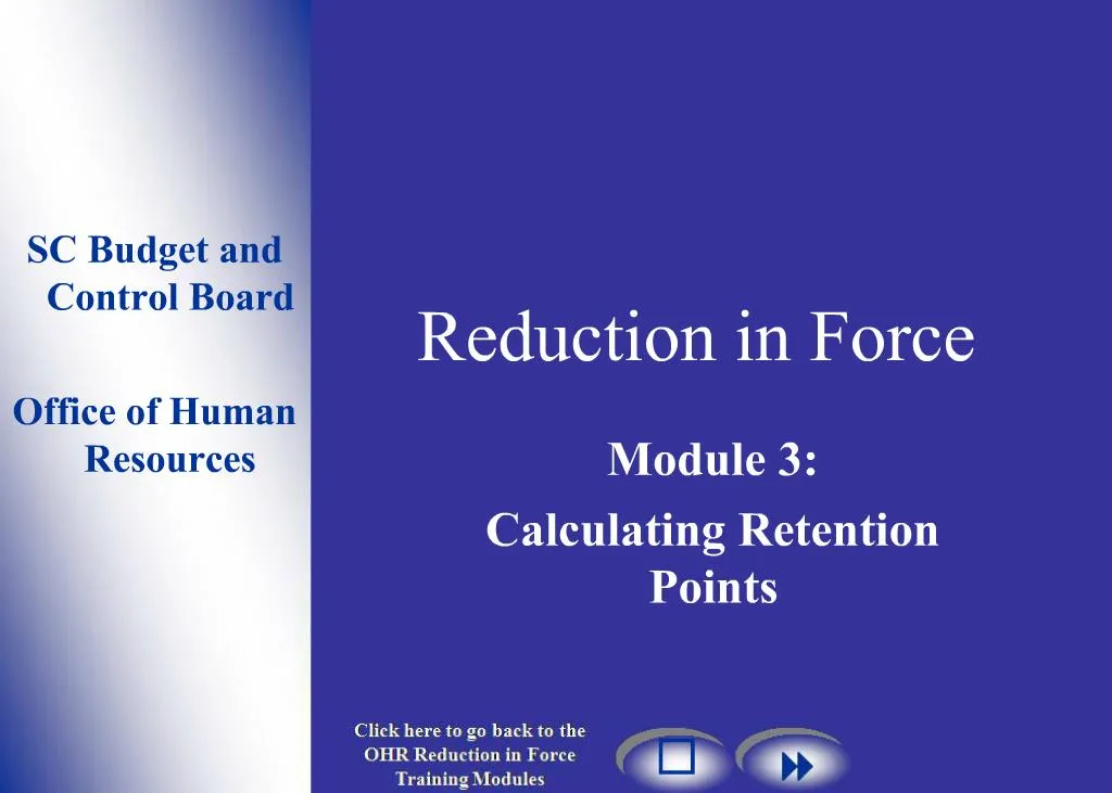 PPT - Reduction in Force PowerPoint Presentation, free download - ID:746076