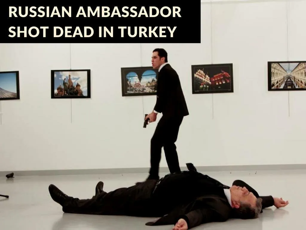 russian diplomat shot dead in turkey n.