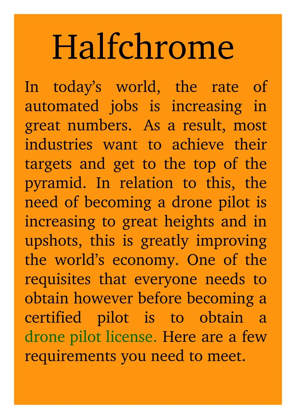 drone pilot license louisiana