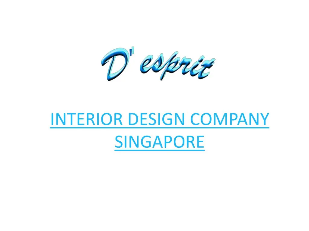 interior design company singapore n.