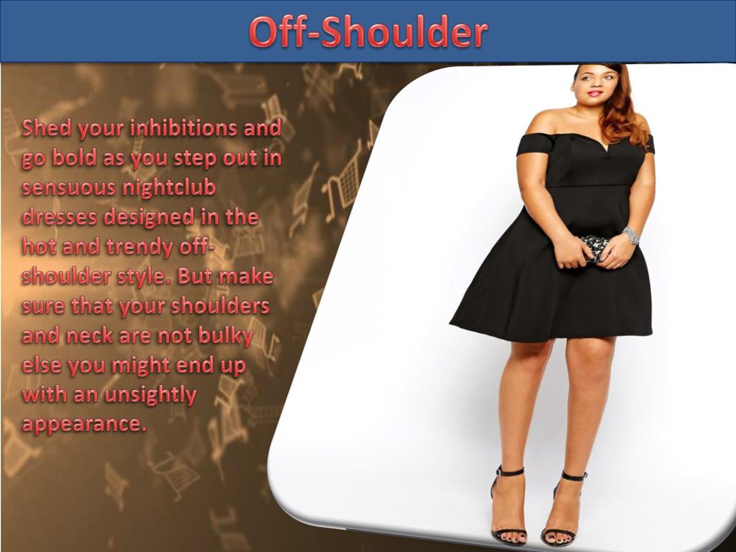 PPT - The Most Amazing Necklines For Plus Size Nightclub Dresses PowerPoint  Presentation - ID:7466704