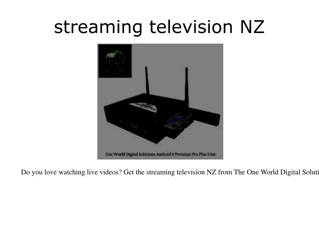 PPT On tv box NZ PowerPoint Presentation, free download ID7466733