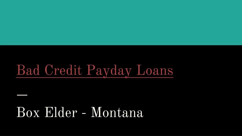 bad credit payday loans n.