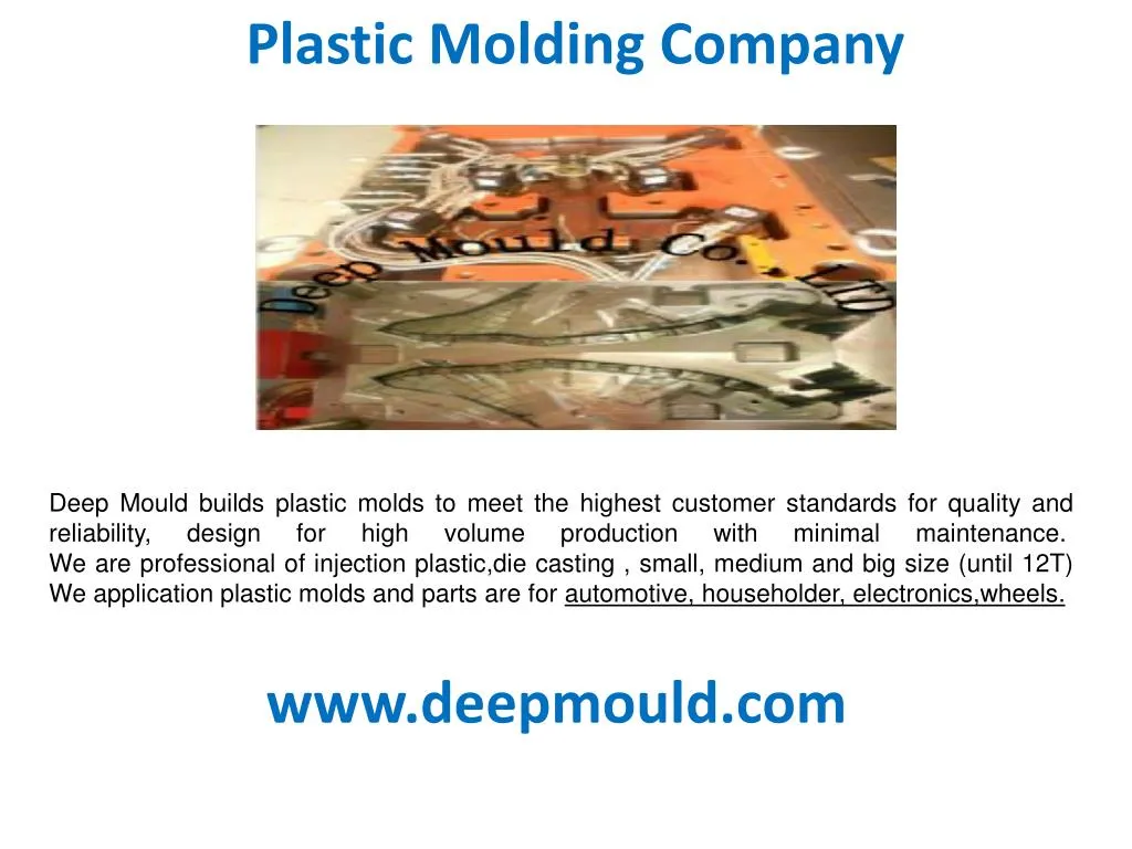 PPT Plastic Molding Company PowerPoint Presentation, free download