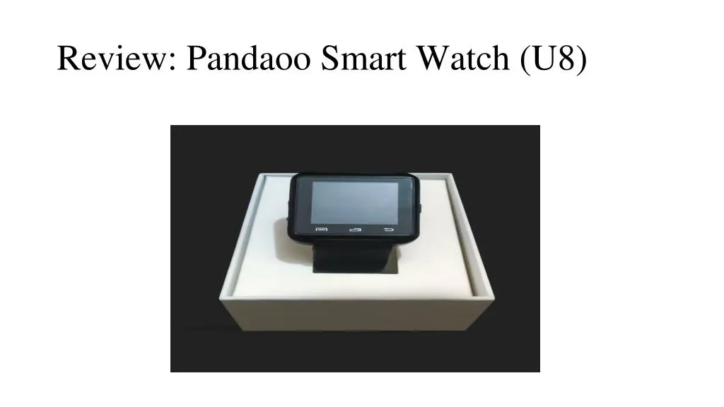 review pandaoo smart watch u8 n.