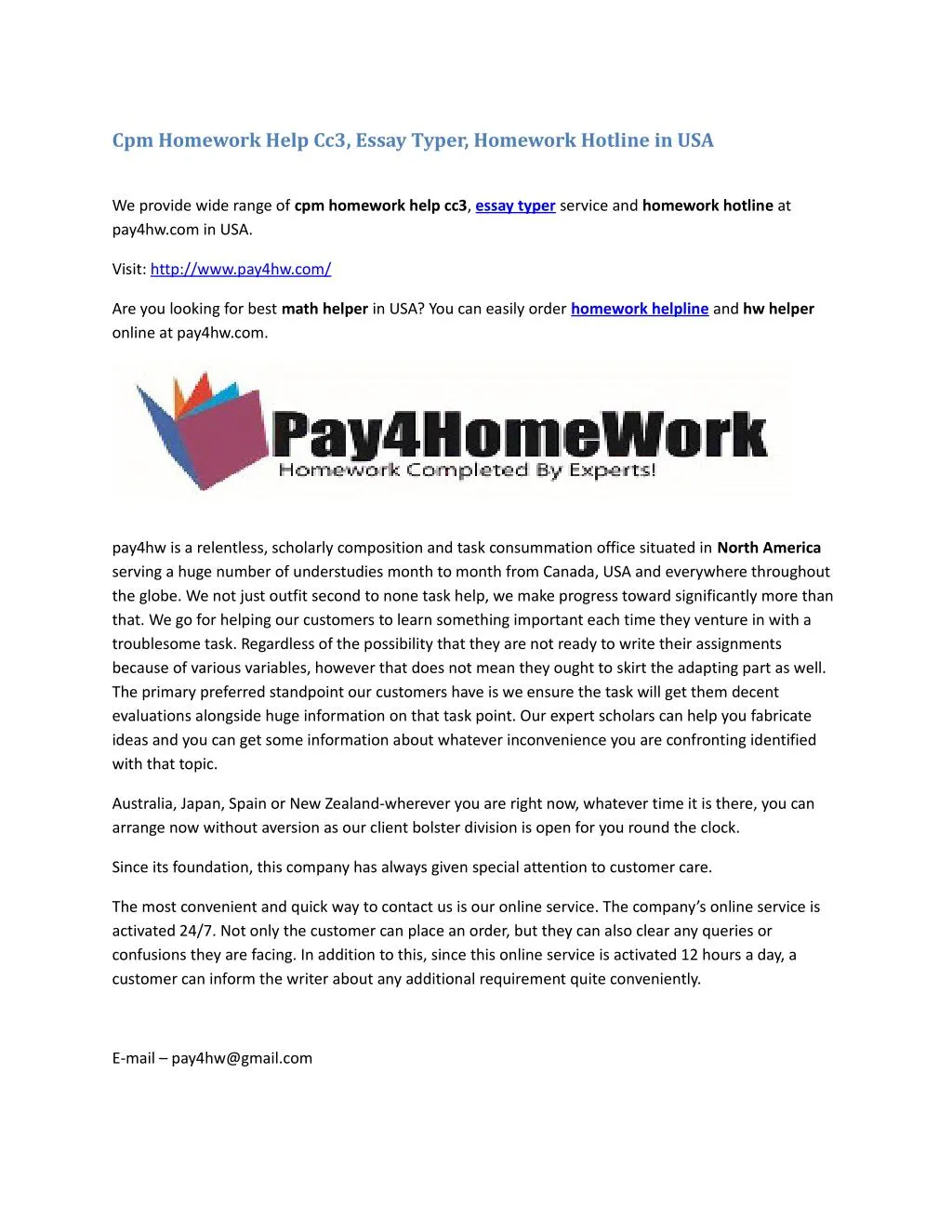 homework help cc