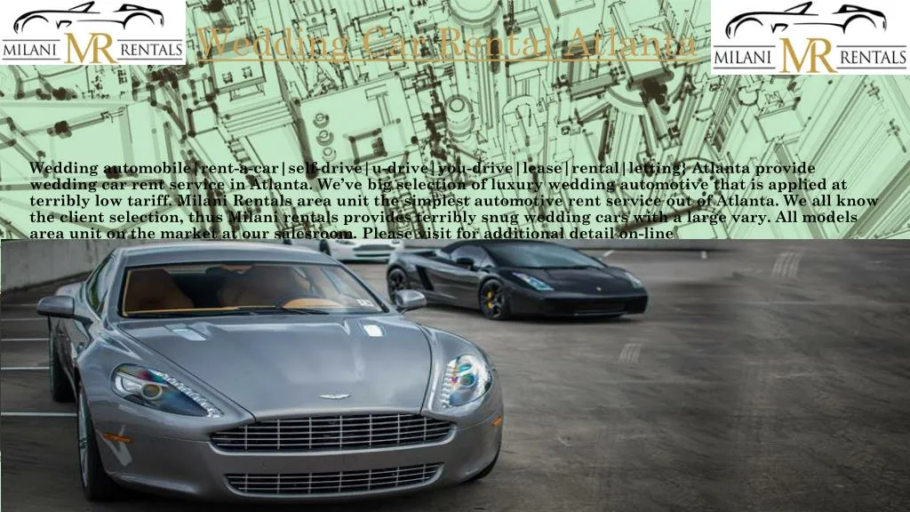 PPT Luxury Car Rental Atlanta Airport PowerPoint