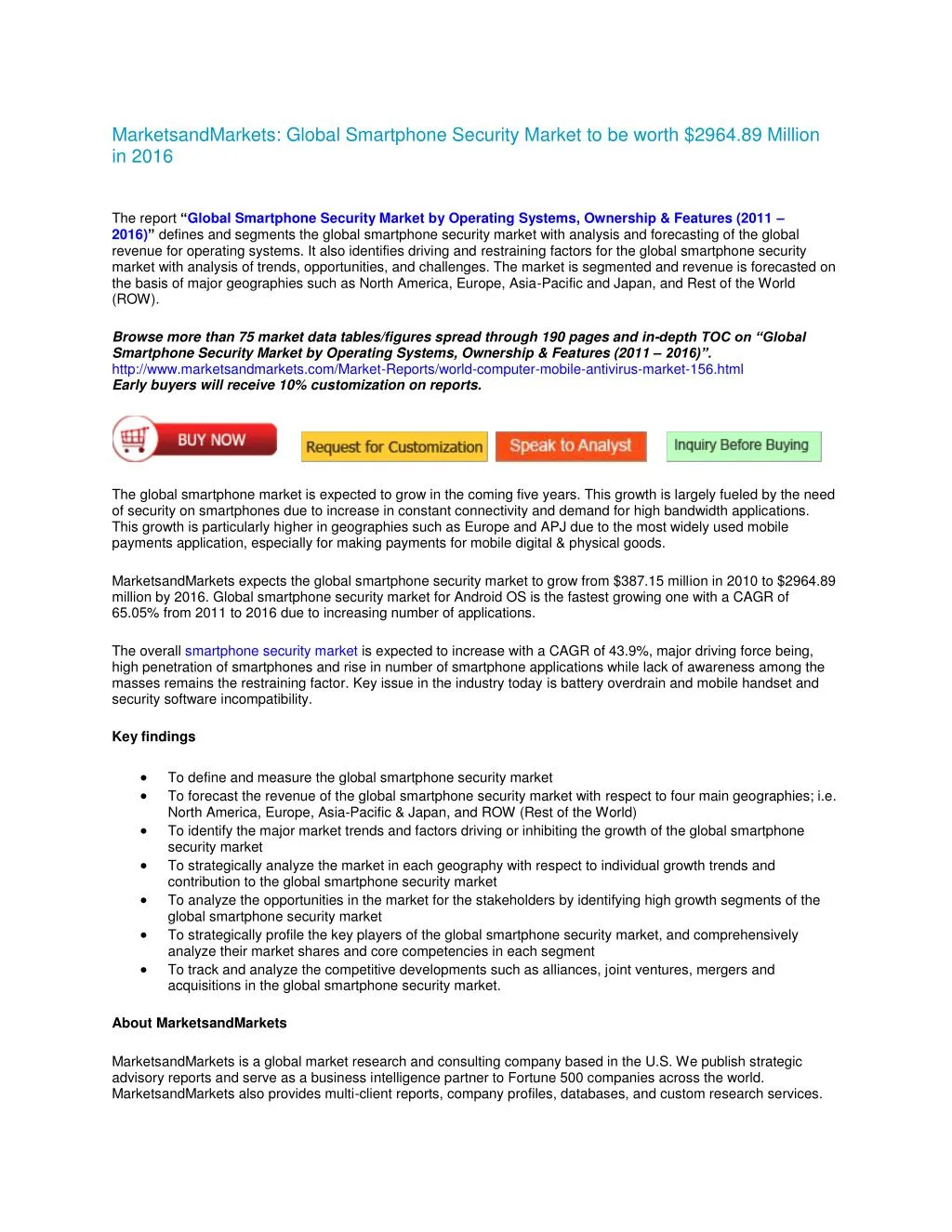 analysis of the global smartphone market and the strategies of its major players analysis of the global smartphone market and the strategies of its major players