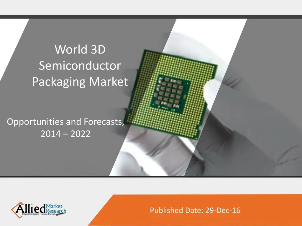 PPT - 3D Semiconductor Packaging Market To Reach $8.9B By "22 ...