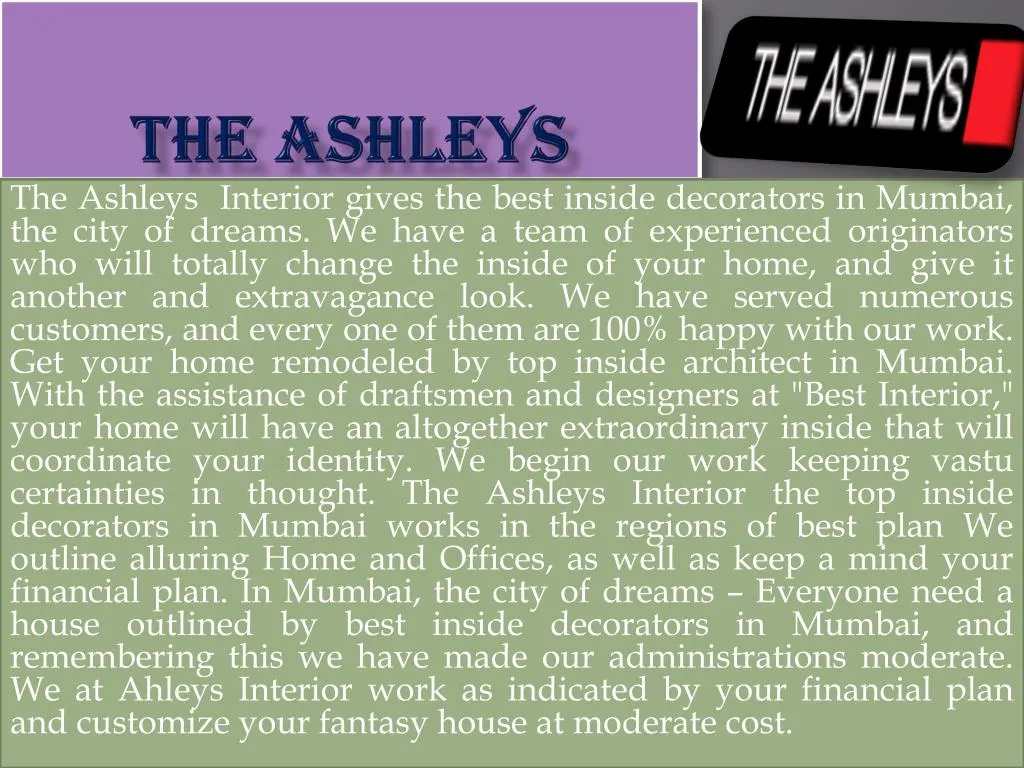 the ashleys n.