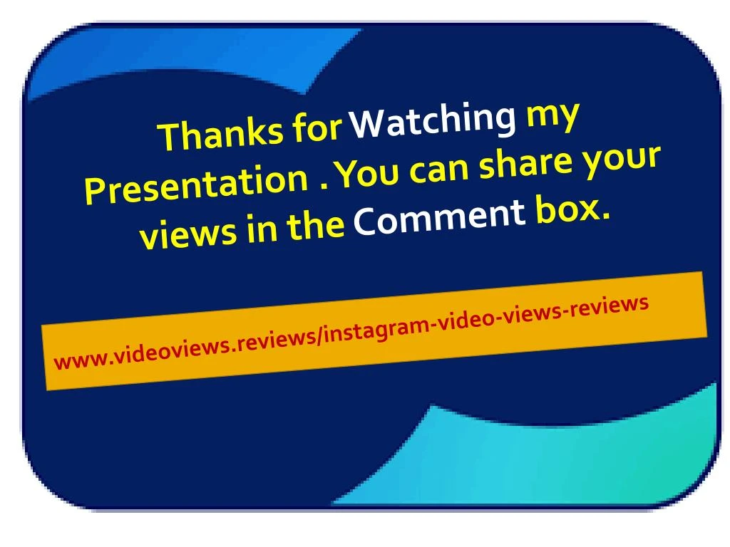 thanks for watchingmy presentation - pin by smmsumo com on instagram instagram instagram users