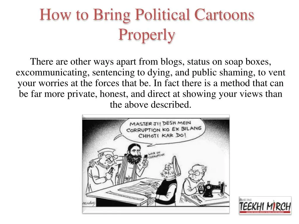 PPT - How To Sketch Political Cartoons Effectively PowerPoint ...