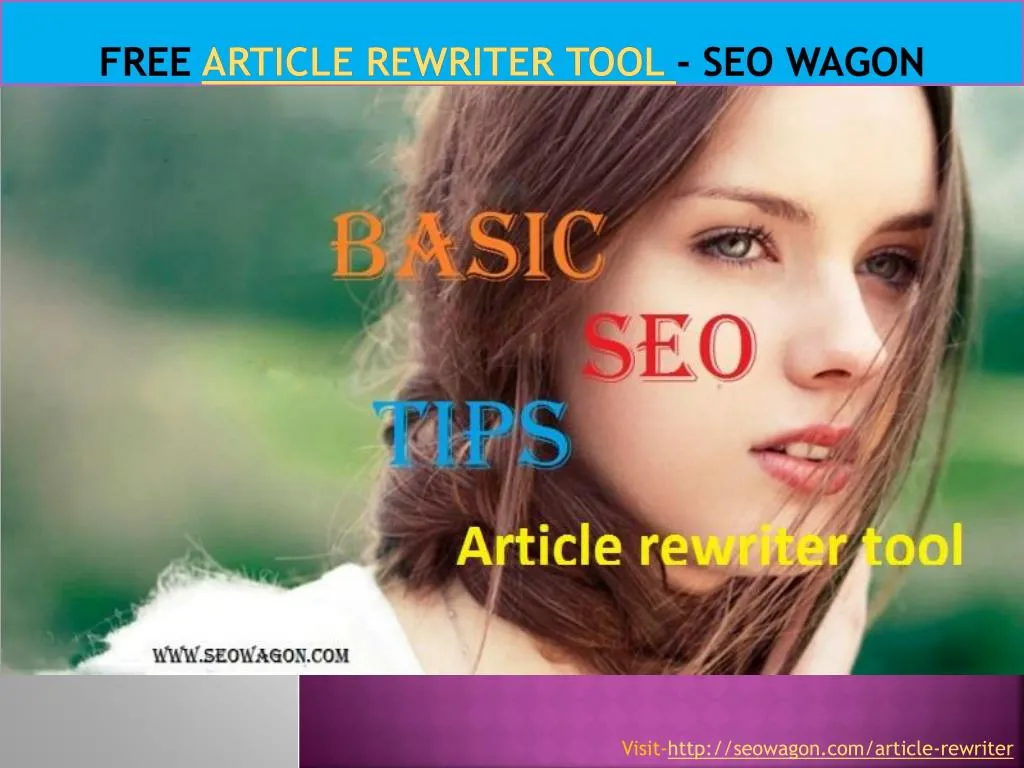 free article rewriter tool seo wagon n.