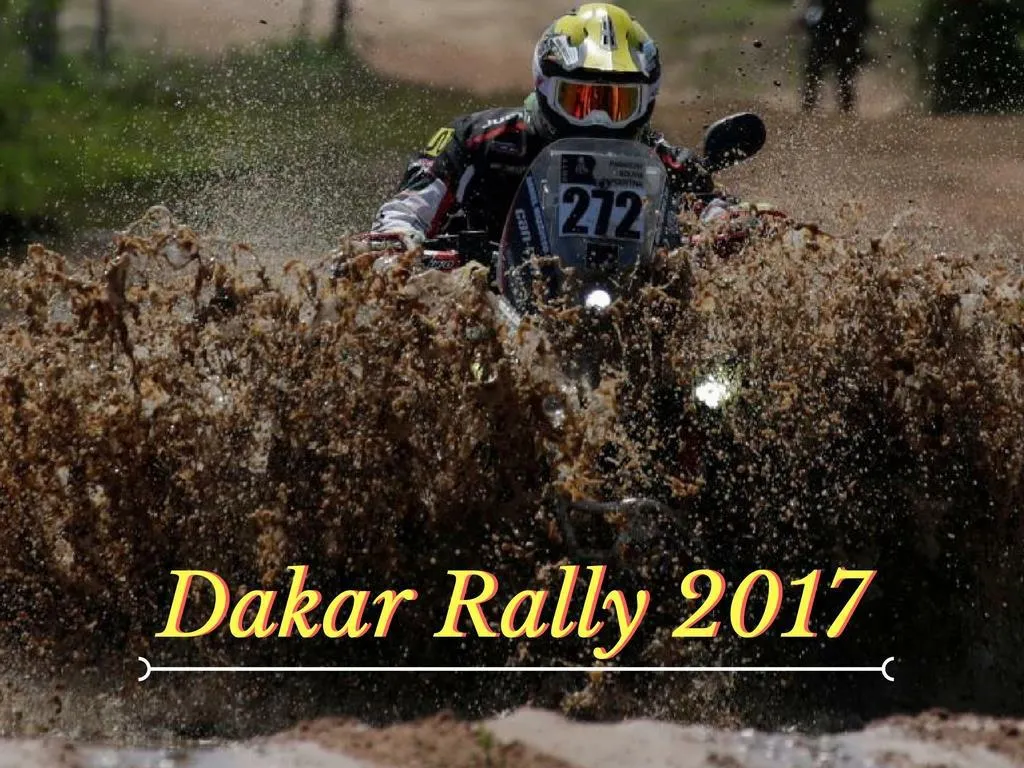 dakar rally 2017 n.