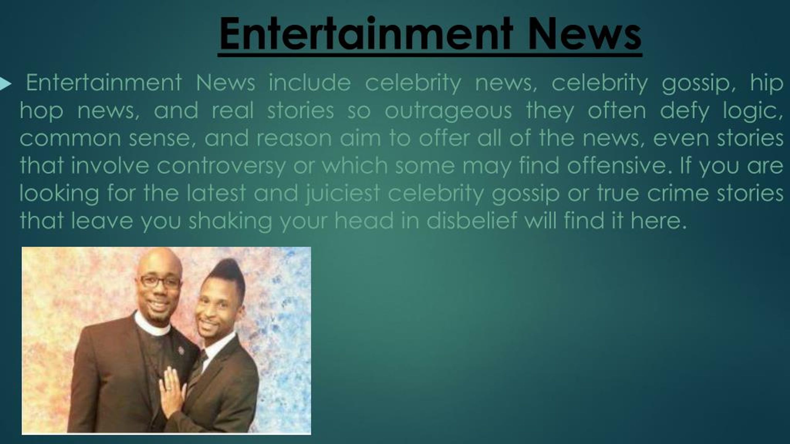 Entertainment news and celebrity headlines