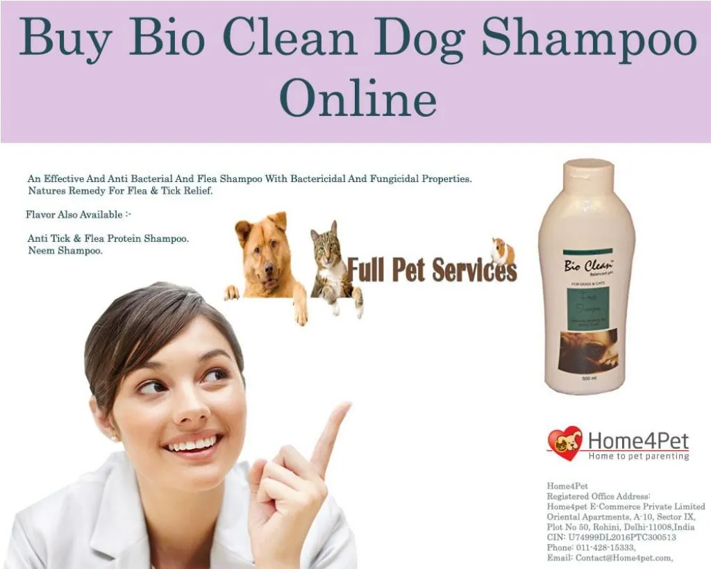 PPT Buy Bio Clean Dog Shampoo Online PowerPoint Presentation, free
