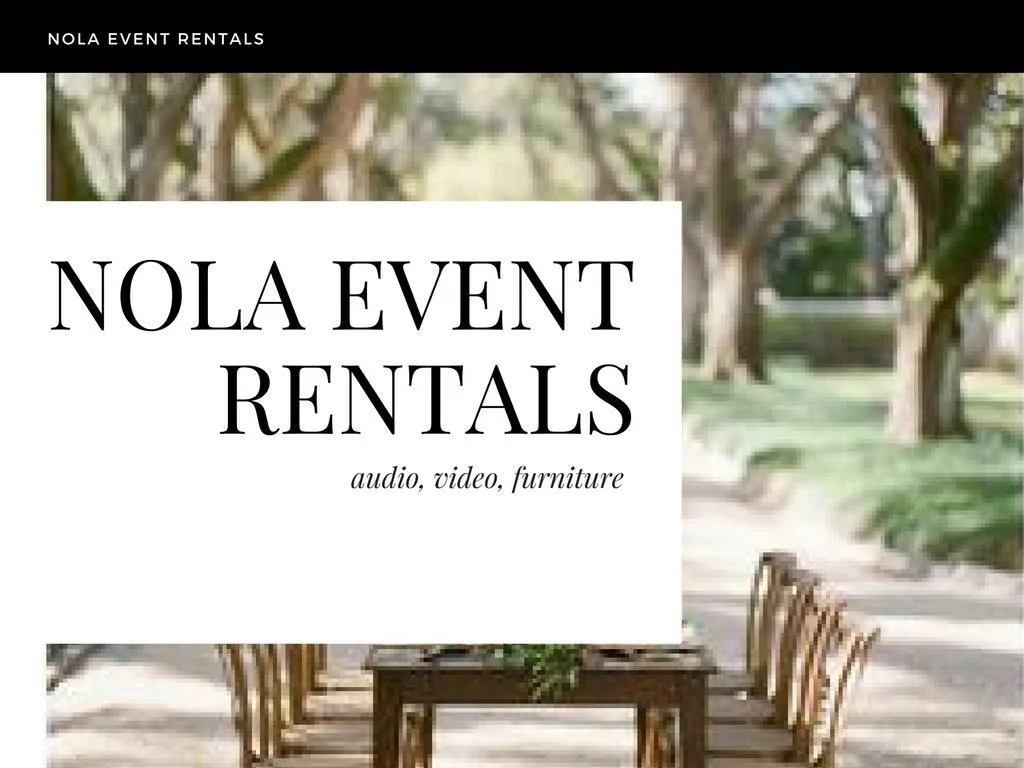 PPT New Orleans Projector Rentals PowerPoint Presentation, free