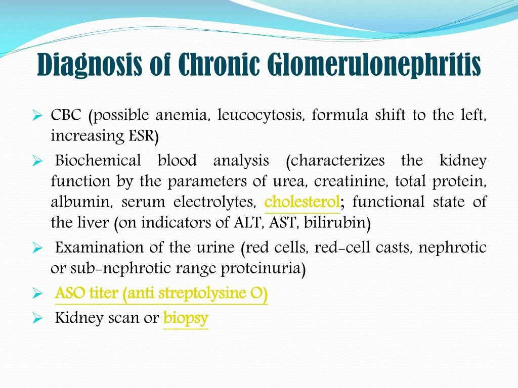 Ppt Chronic Glomerulonephritis Symptoms Causes And Treatment