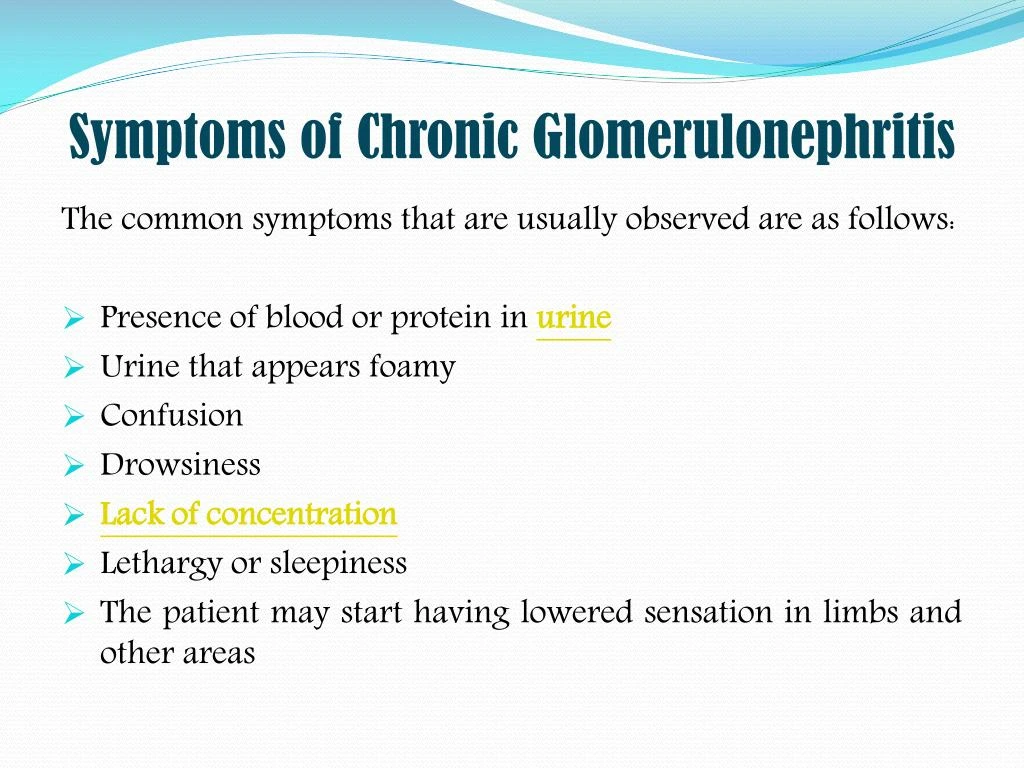 PPT - Chronic Glomerulonephritis: Symptoms, Causes And Treatment ...