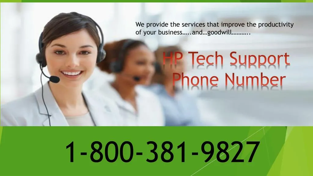 PPT 18003819827 HP Tech Support Phone Number PowerPoint