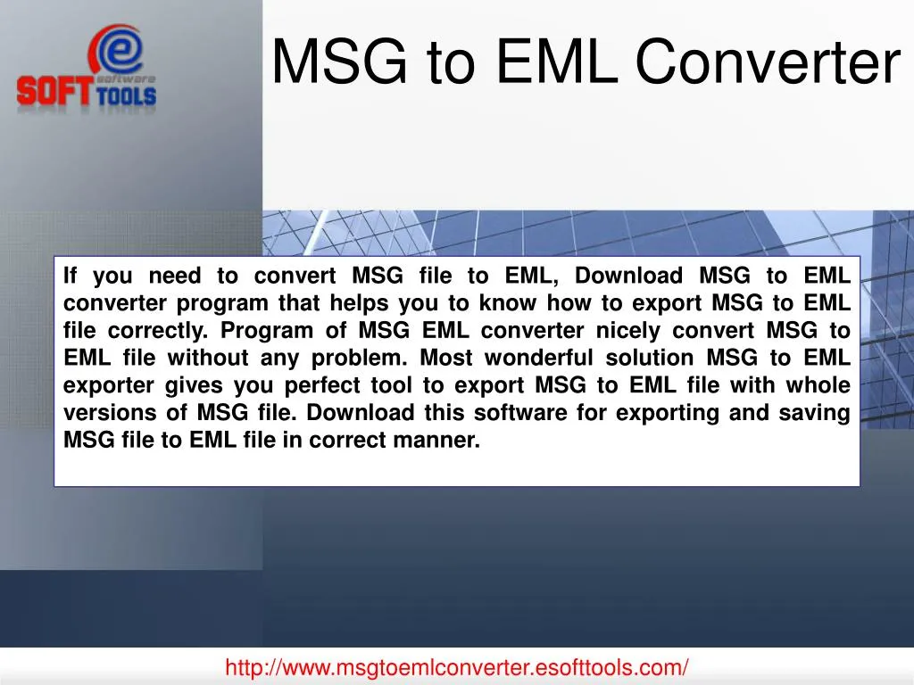 msg to eml converter online
