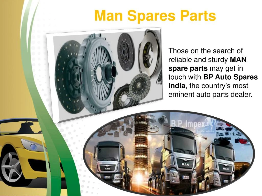 PPT - Man spare parts PowerPoint Presentation - ID:7482855