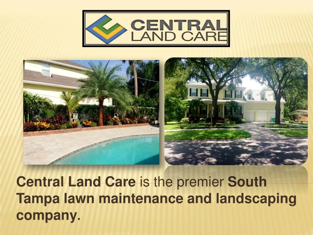 central land care is the premier south tampa lawn maintenance and landscaping company n.