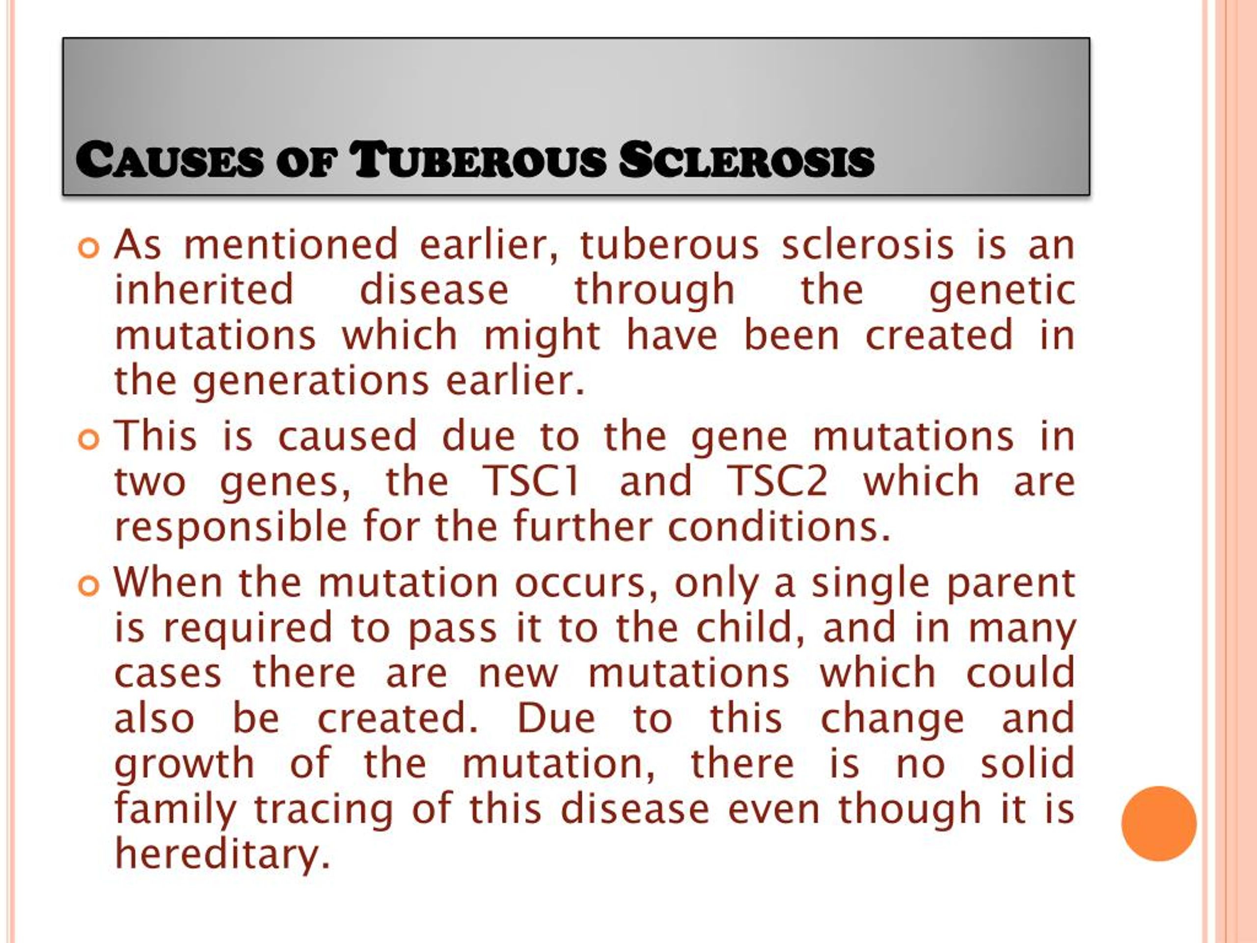 Ppt Tuberous Sclerosis Causes Symptoms Diagnosis Prevention And