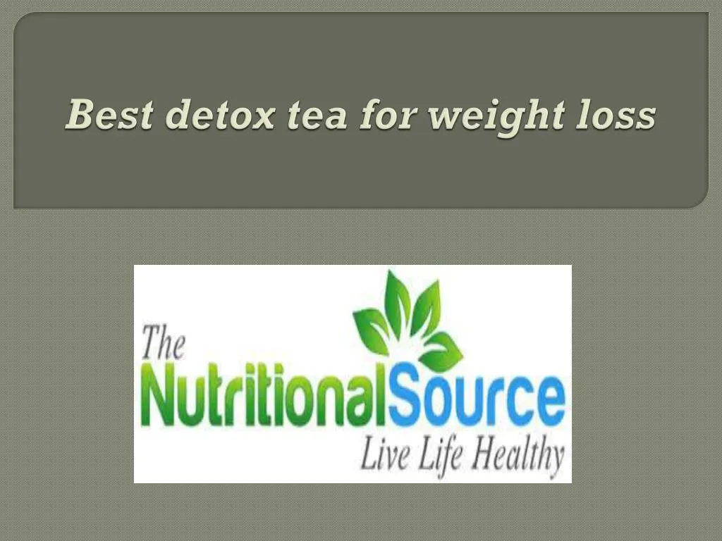 best detox tea for weight loss n.
