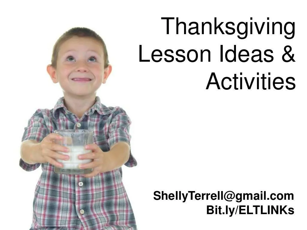 thanksgiving sites activities for language n.