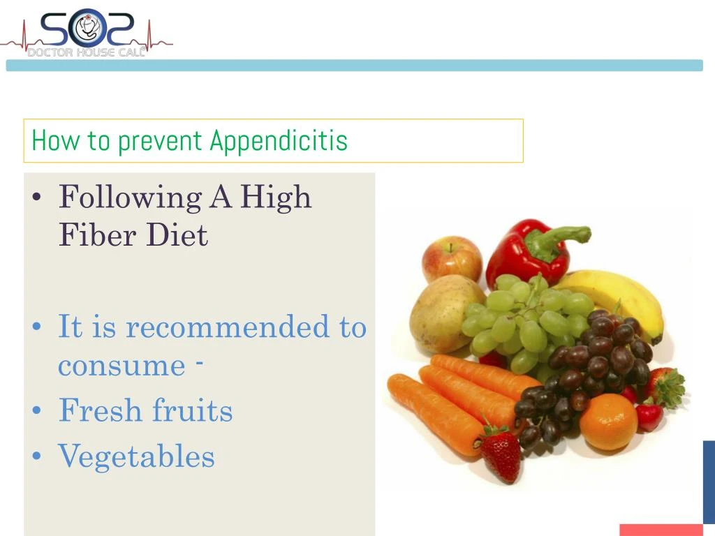Ppt los angeles doctor on demand how to prevent appendicitis