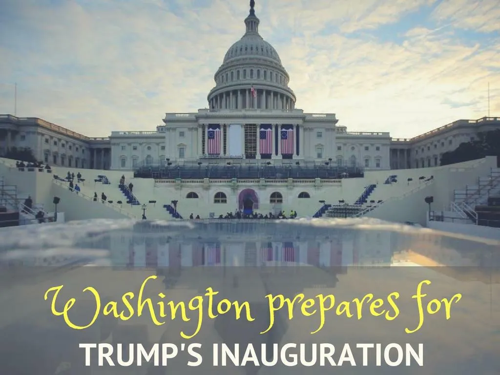 washington plans for trump s inauguration n.