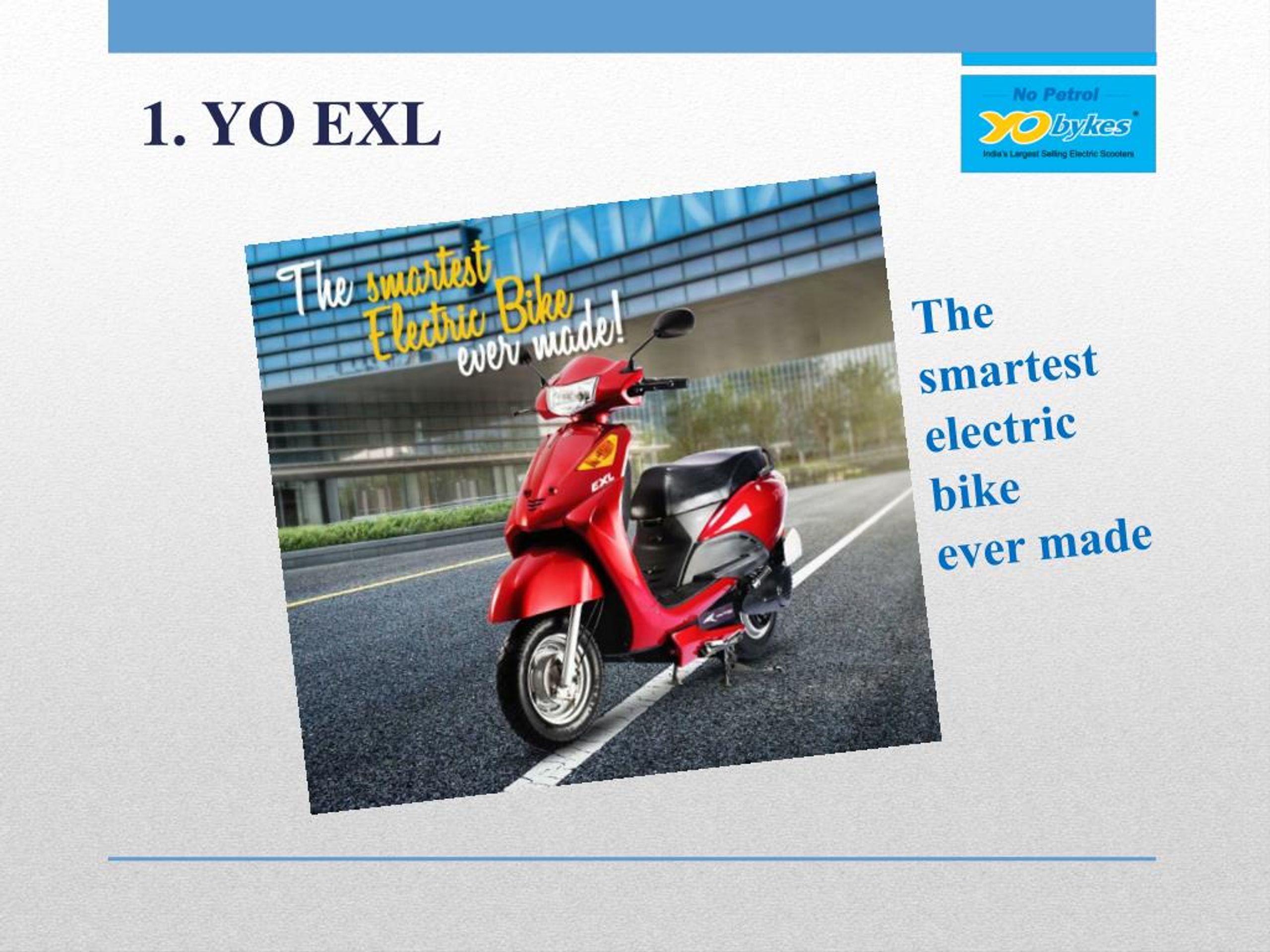 yo exl electric bike