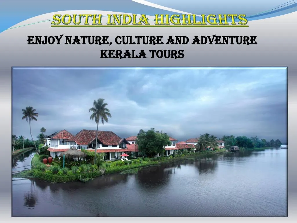 tourism in kerala ppt