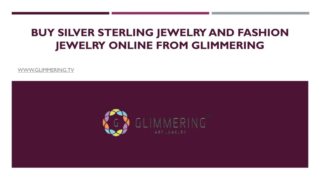 buy silver sterling jewelry and fashion jewelry online from glimmering n.