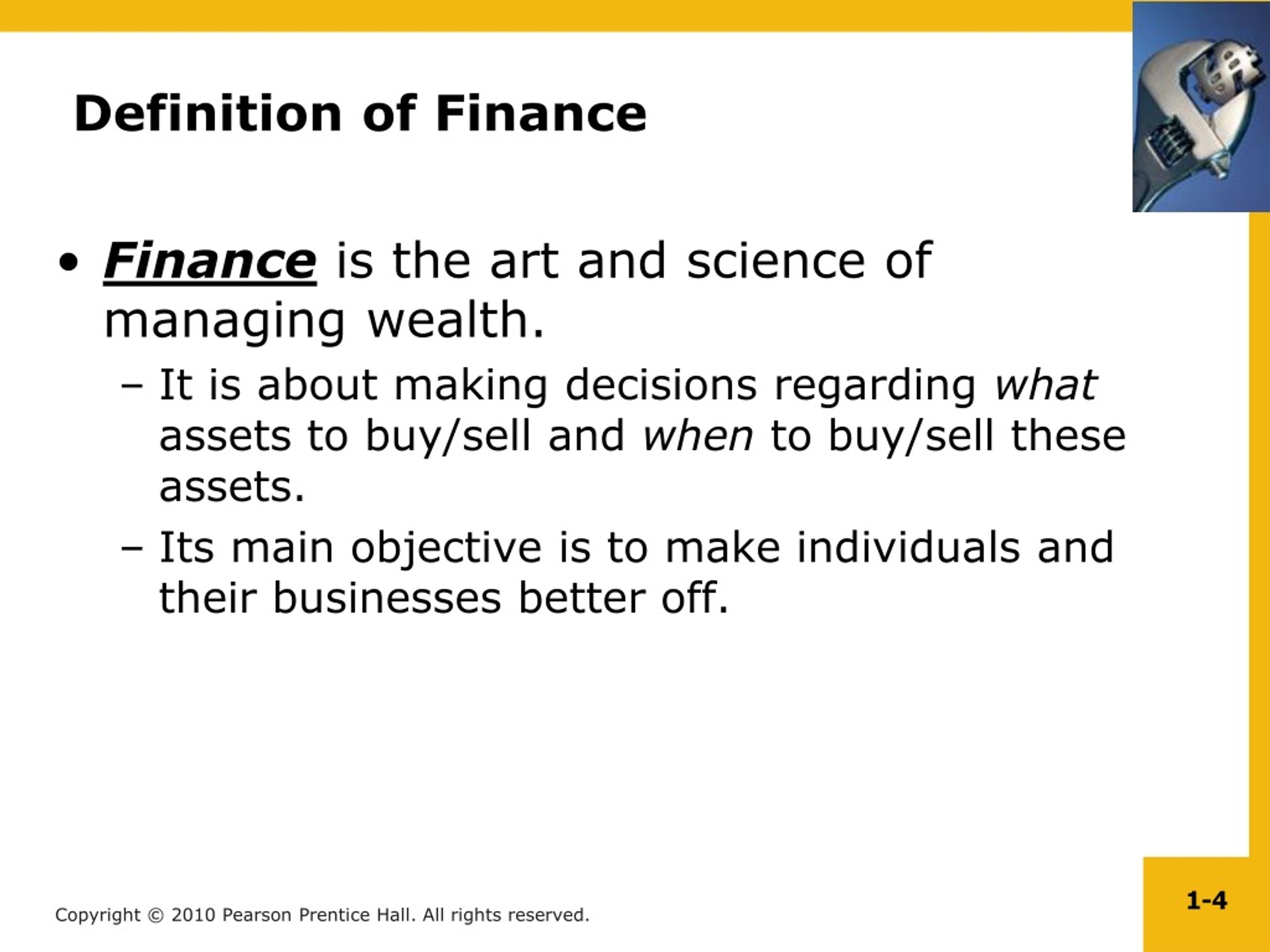 define finance