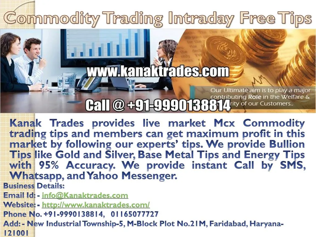 commodity trading intraday free tips n.