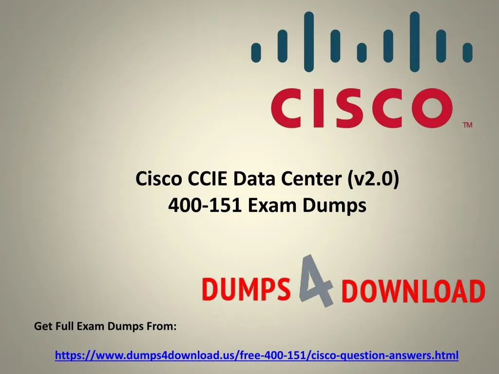 PPT - Get Verified Cisco 400-151 Exam Questions - PPT Slide PowerPoint Sns-Brigh10