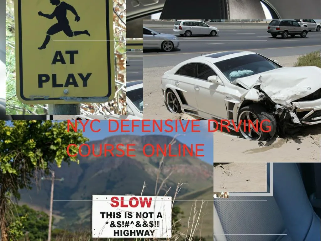 defensive driving course powerpoint presentation