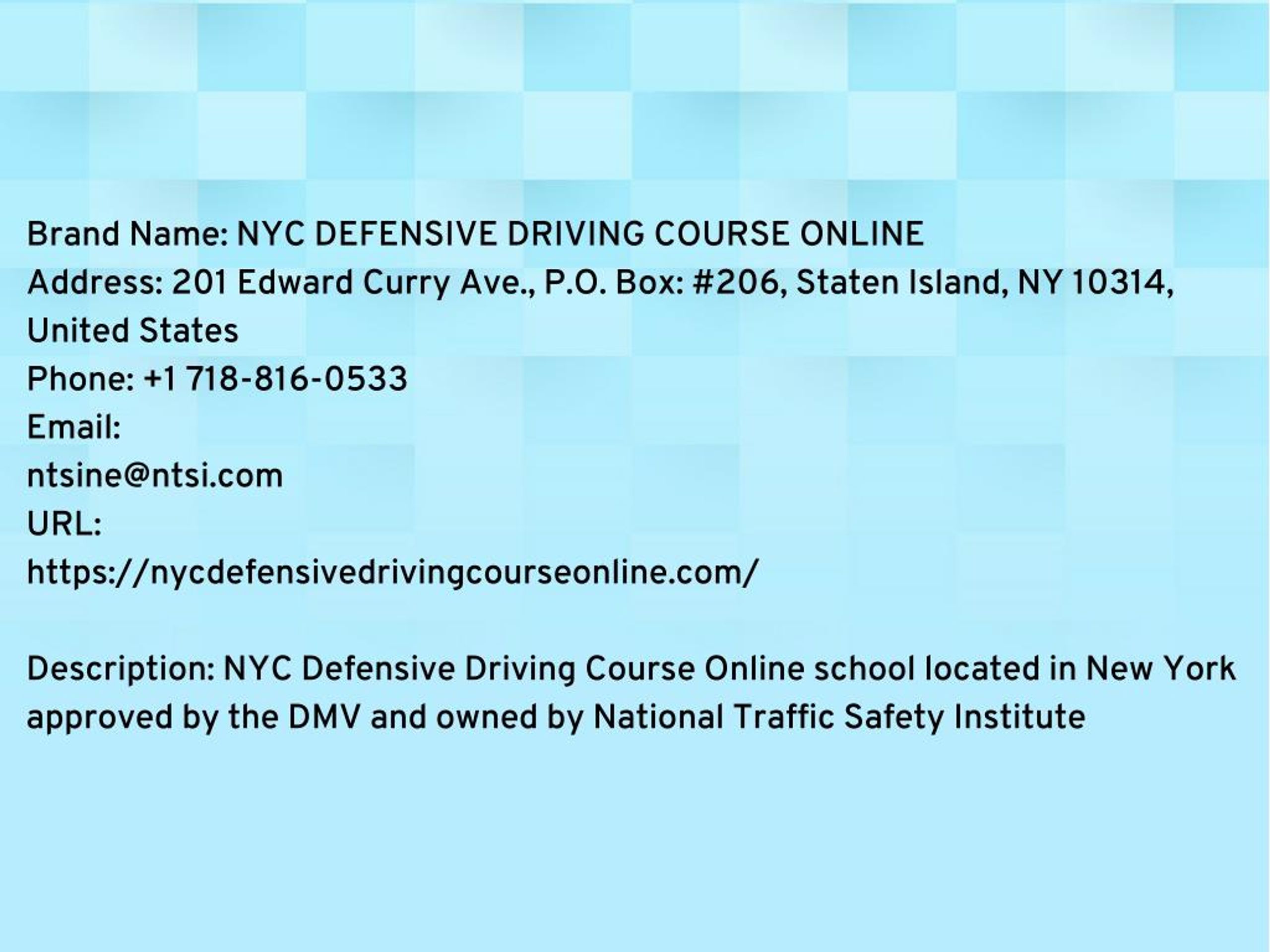 free defensive driving course online