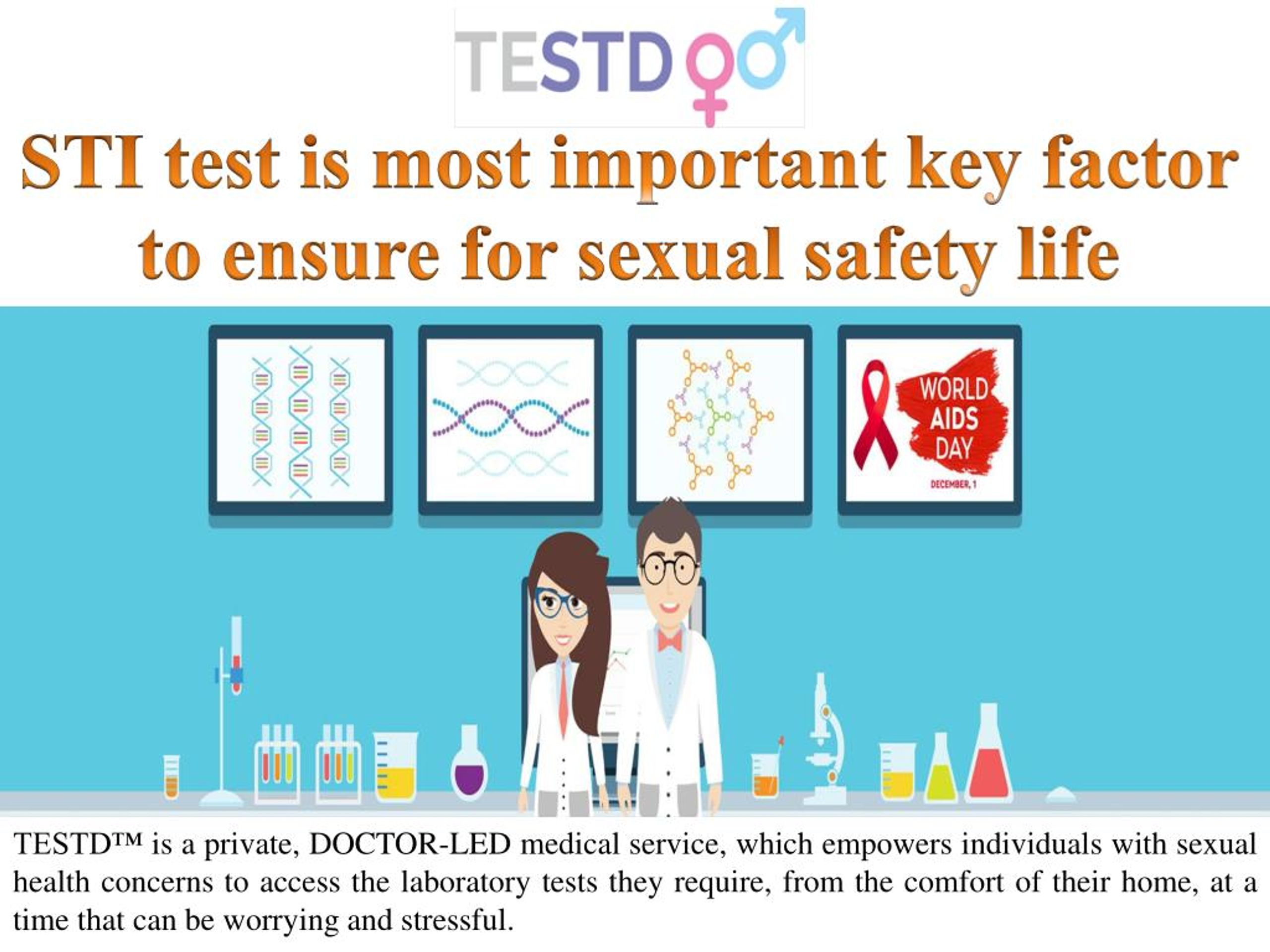 Ppt Sti Test Is Most Important Key Factor To Ensure For Sexual Safety Life Powerpoint 