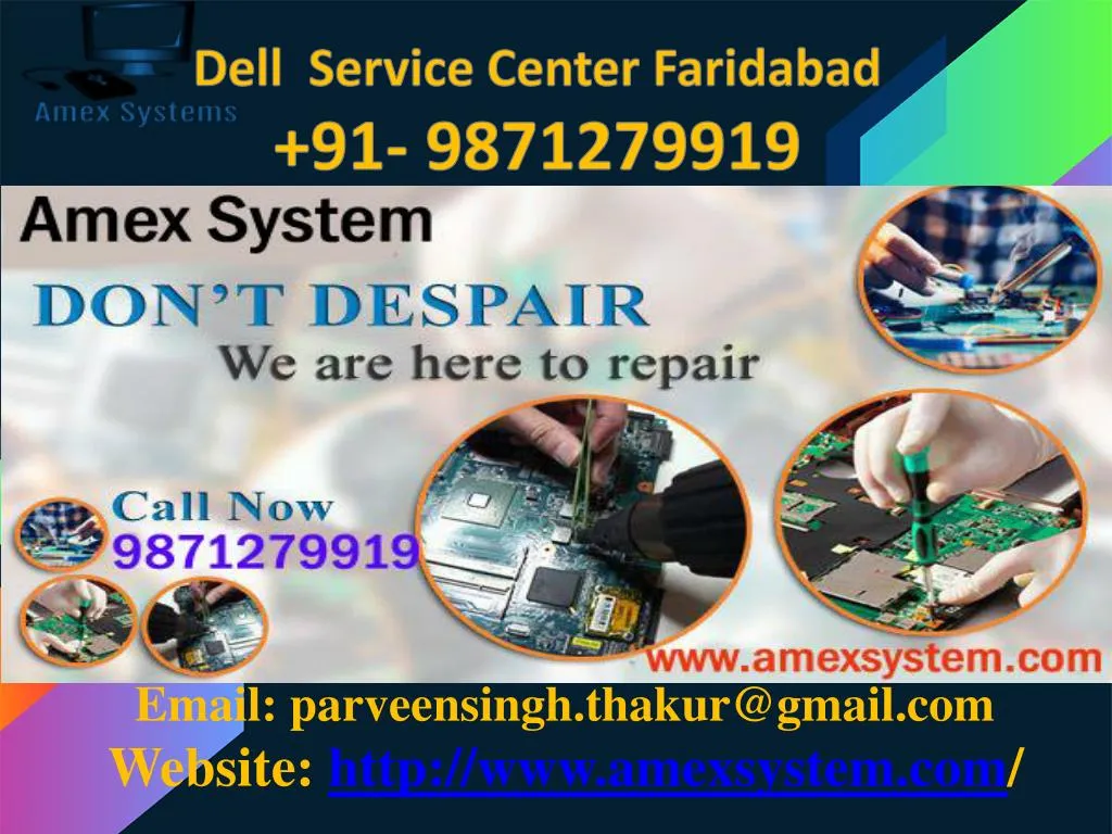 PPT Dell Service Center Faridabad PowerPoint Presentation, free download ID7490394