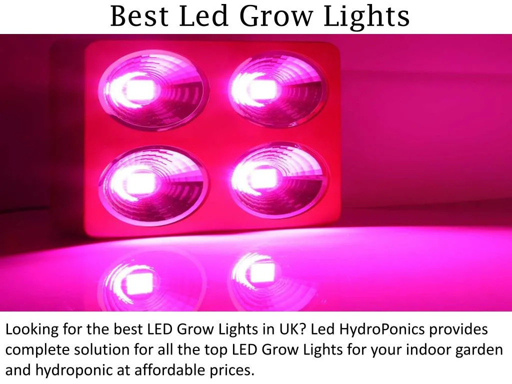 best led grow lights n.