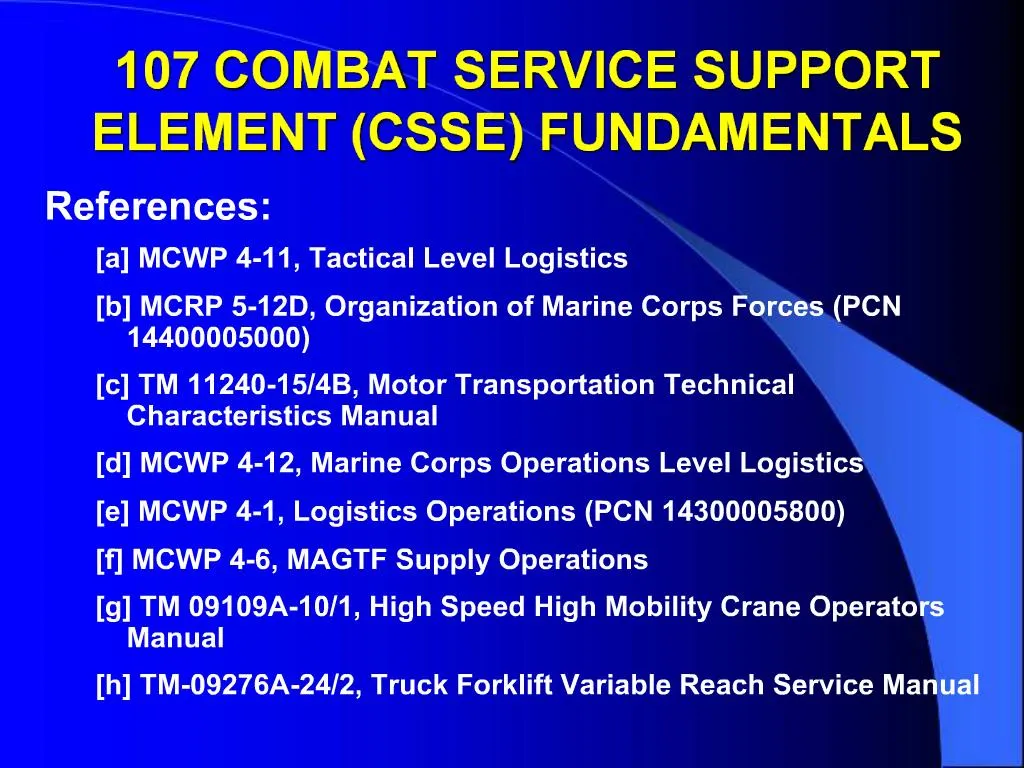 ppt-107-combat-service-support-element-csse-fundamentals-powerpoint