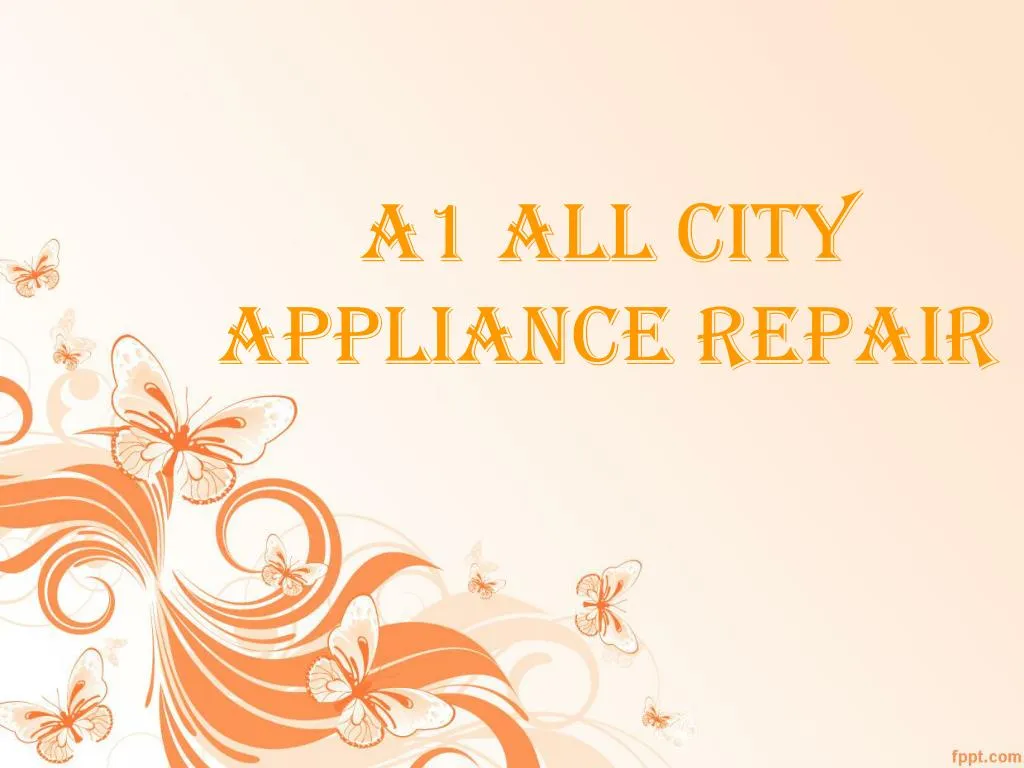 a1 all city appliance repair n.