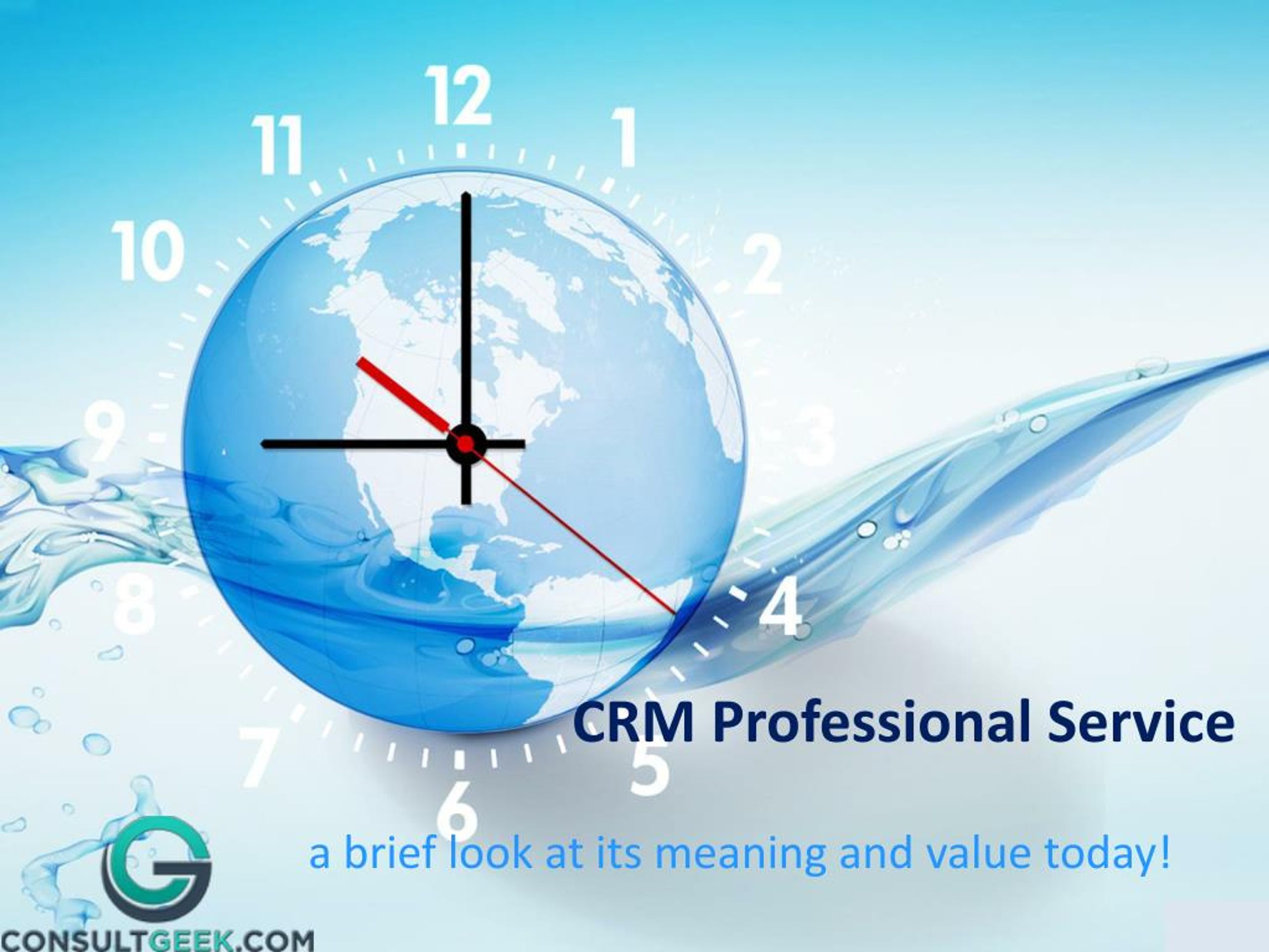 PPT CRM Professional services PowerPoint Presentation, free download