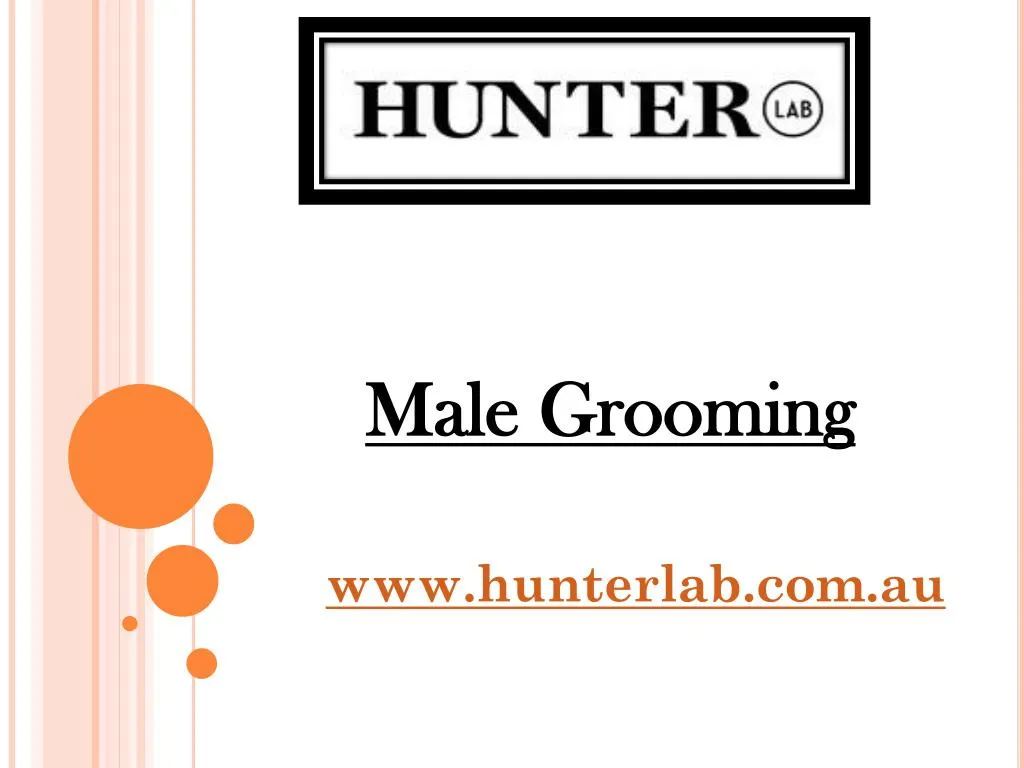 PPT Male Grooming PowerPoint Presentation, free