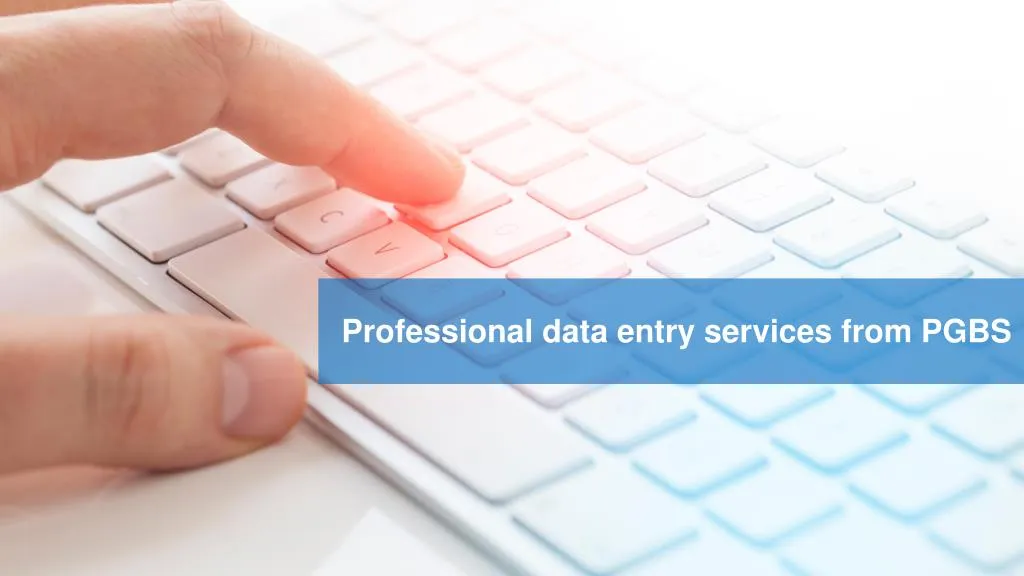 professional data entry services from pgbs n.
